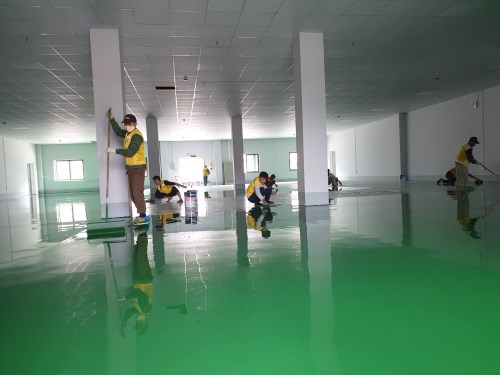 Dịch vụ thi công sơn epoxy - Công Ty Cổ Phần Xây Dựng Trịnh Phú Gia